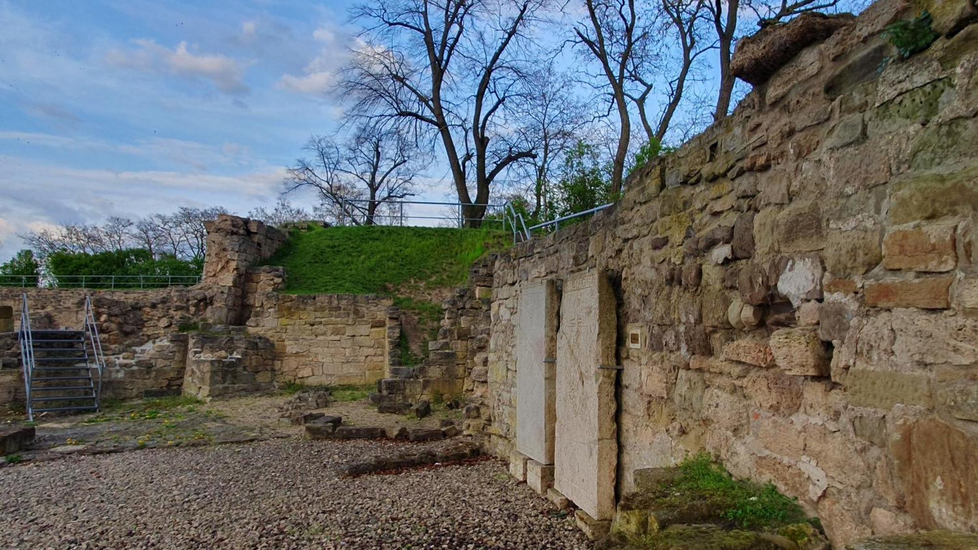 Ferienwohnung an der Schloßruine Herbsleben Exterior foto