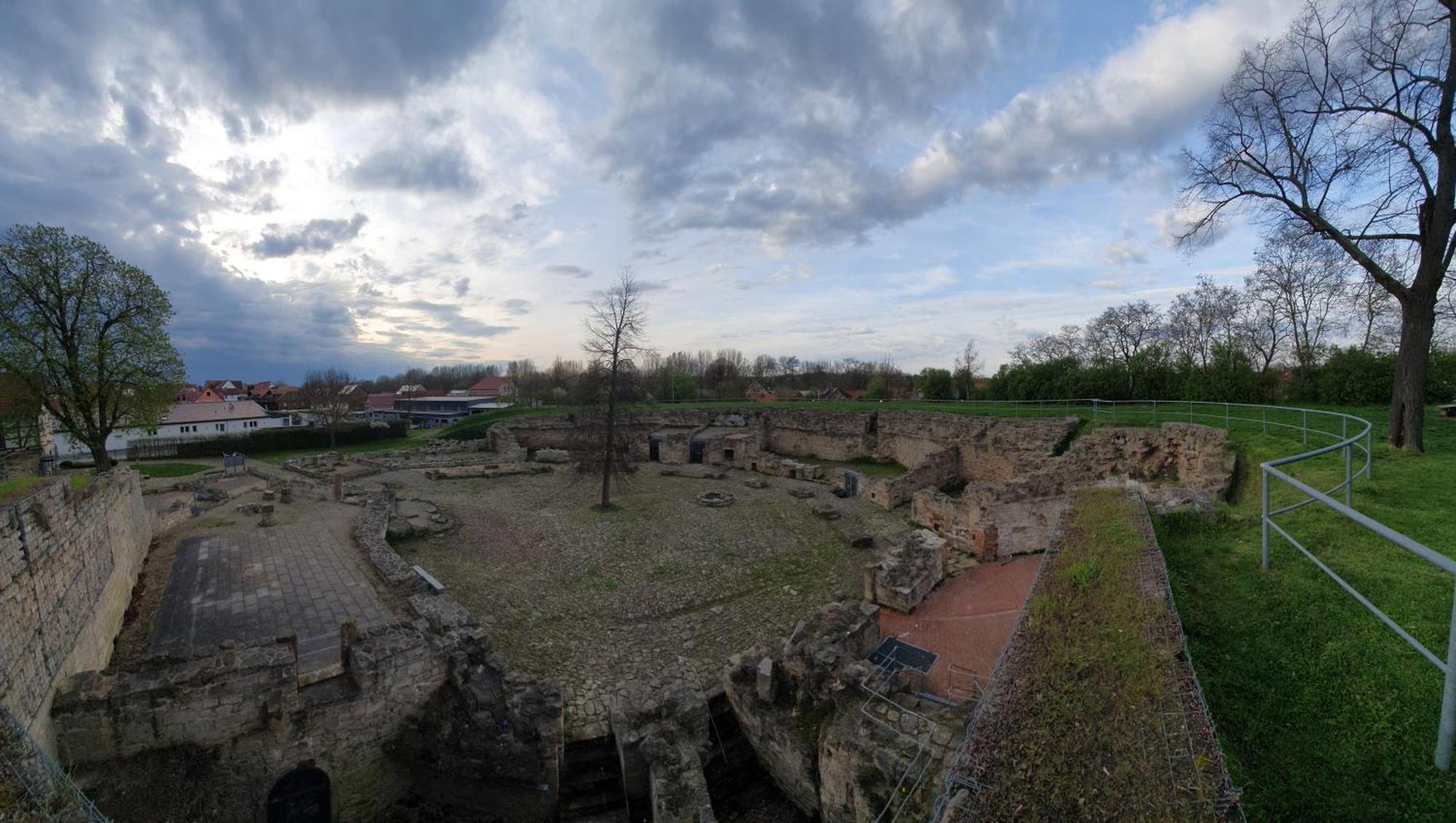 Ferienwohnung an der Schloßruine Herbsleben Exterior foto